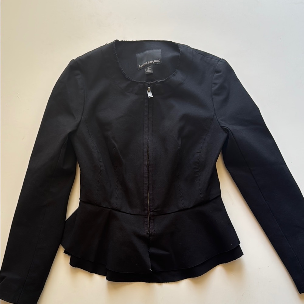 Banana Republic Black Blazer Tailored Sophistication